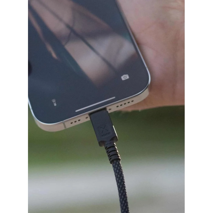 Xtorm Braided USB 2.0 Cable USB-C male - USB-C 240W PD Μαύρο 1.5m CX3091