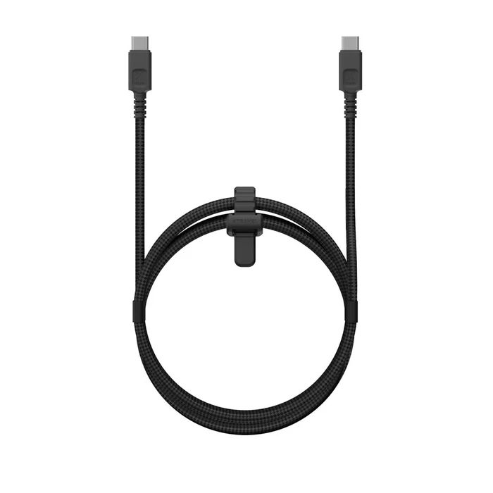 Xtorm Braided USB 2.0 Cable USB-C male - USB-C 240W PD Μαύρο 1.5m CX3091