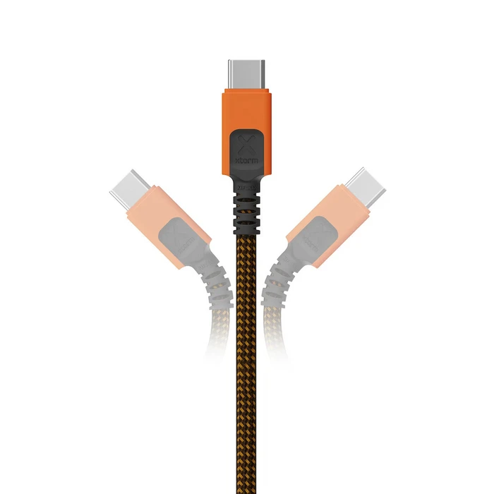 Xtorm USB 2.0 Cable USB-C male - USB-C 60W Μαύρο 1.5m CXX2003