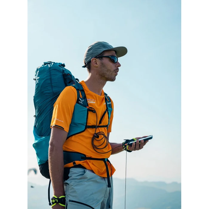 Xtorm Braided / Spiral USB 2.0 Cable USB-C male - USB-C 240W PD Πορτοκαλί 1.5m MOB.ACC.00649