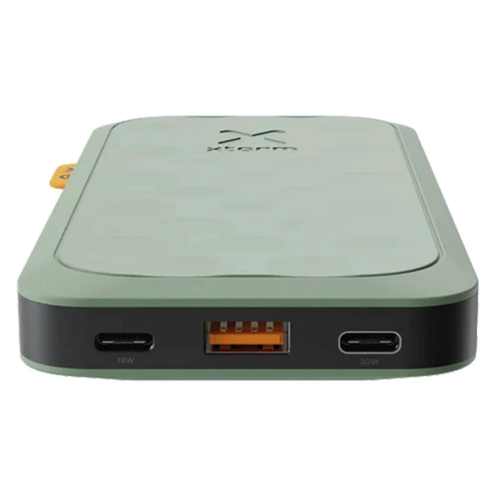 Xtorm Fuel Series Power Bank 10000mAh 20W με Θύρα USB-A και 2 Θύρες USB-C Sage Green