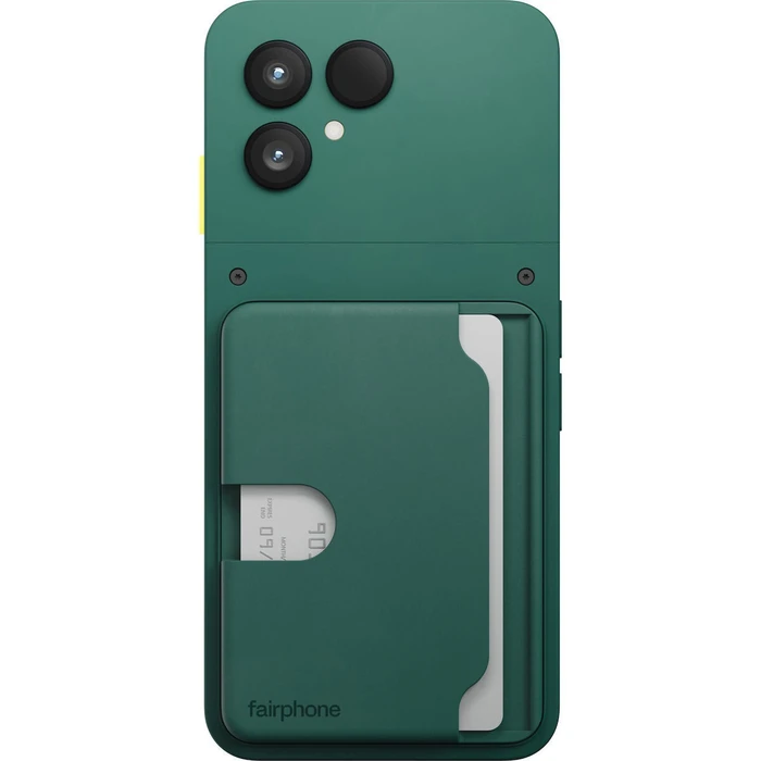 Θήκη smartphone Fairphone Card Holder Forest Green για Fairphone (Gen. 6), θήκη καρτών έως 3 καρτών