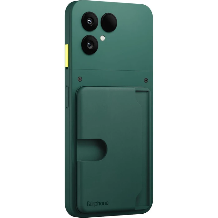 Θήκη smartphone Fairphone Card Holder Forest Green για Fairphone (Gen. 6), θήκη καρτών έως 3 καρτών