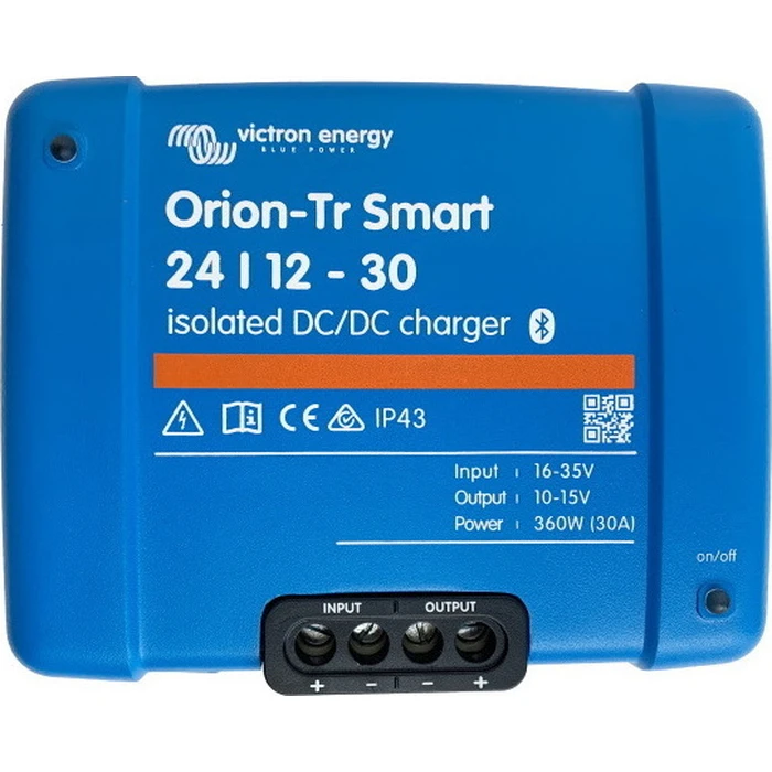 Victron Energy Orion-Tr Smart 24/12-20A Isolated DC/DC Converter 24V to 12V (ORI241224120)