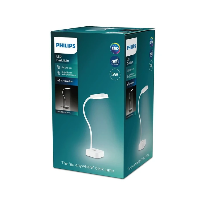 Philips Rock Table Lamp White 90 lm (Rechargeable LED)