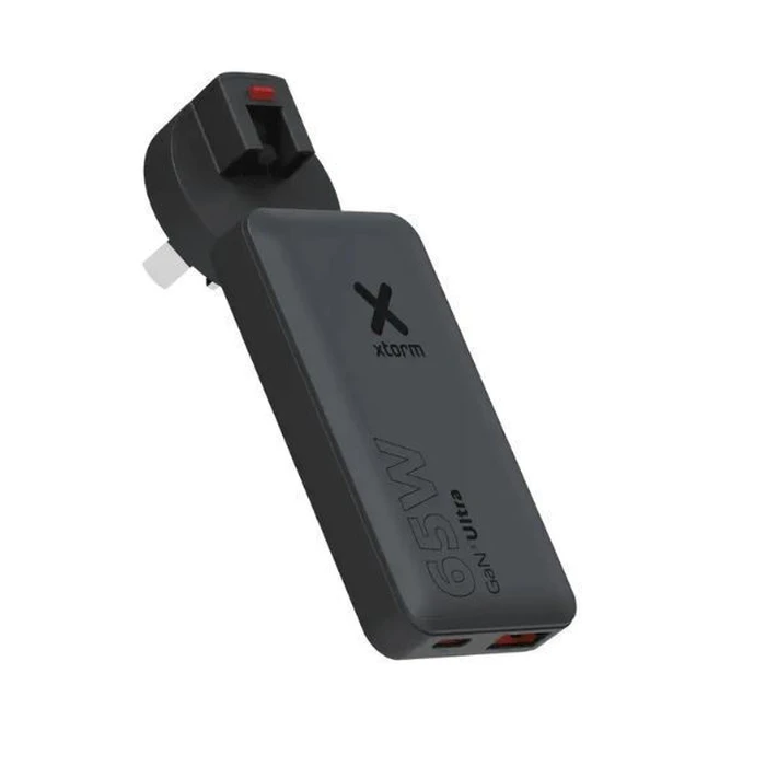 Xtorm 65W GaN3 Ultra Fast Travel Charger + Καλώδιο + Θήκη Essentials - (EU/US/UK Plug) - XA031