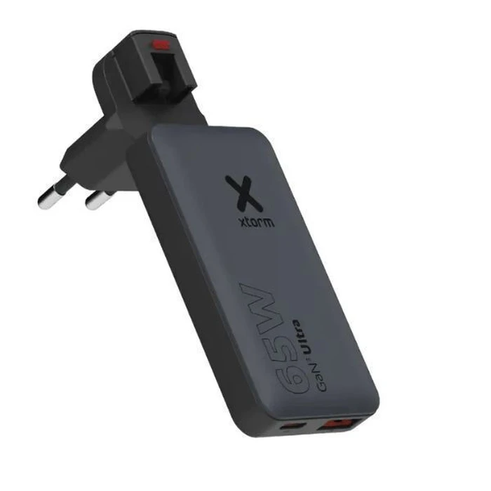 Xtorm 65W GaN3 Ultra Fast Travel Charger + Καλώδιο + Θήκη Essentials - (EU/US/UK Plug) - XA031