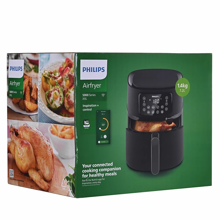 Philips Airfryer 5000 Series XXL Connected HD9285/90 - Φριτέζα αέρα 7,2 L (HD9285/90)