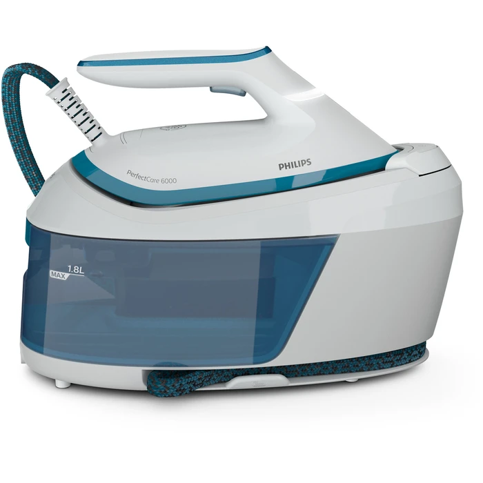 Philips PerfectCare Ironing Station PSG6022/20 - Steam Generator 2400W, 6.5 bar, 1.8L (Blue/White)