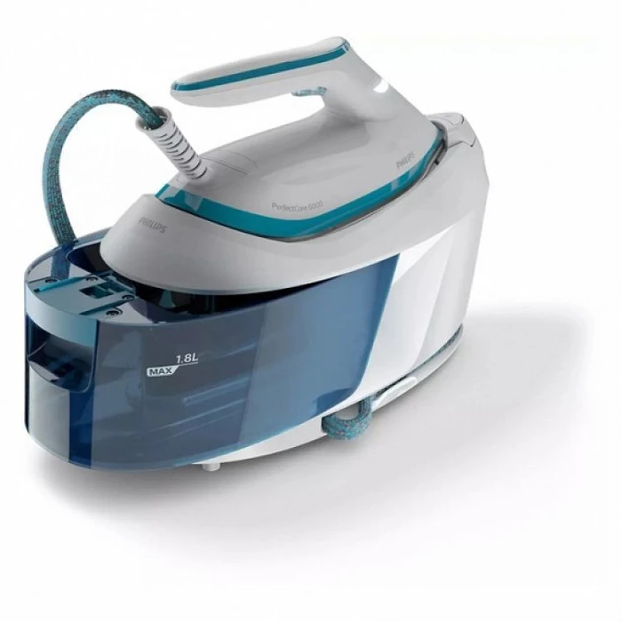Philips PerfectCare Ironing Station PSG6022/20 - Steam Generator 2400W, 6.5 bar, 1.8L (Blue/White)
