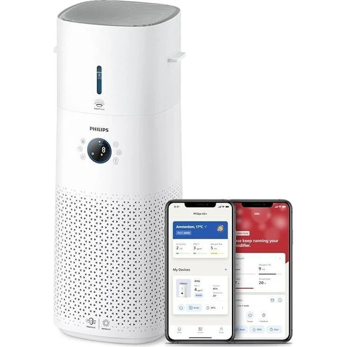 Καθαριστής και Υγραντήρας Αέρα Philips AC3737/10 (Λευκό)