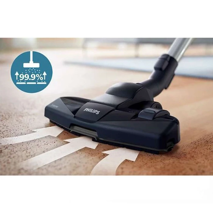 Ηλεκτρική Σκούπα Philips XD5123/10 - 900 W, σακούλα 4L, HEPA, μαύρο