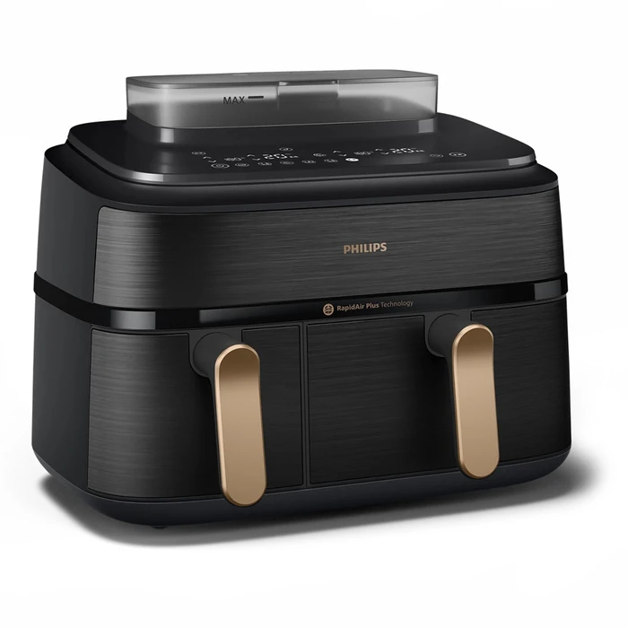 Philips Ovi Dual 5000 NA552/00 Airfryer 9 L Black