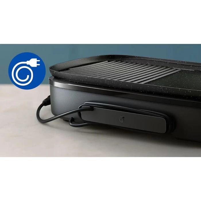 Philips Γκριλ HD6212 90 Μαύρο 2400 W