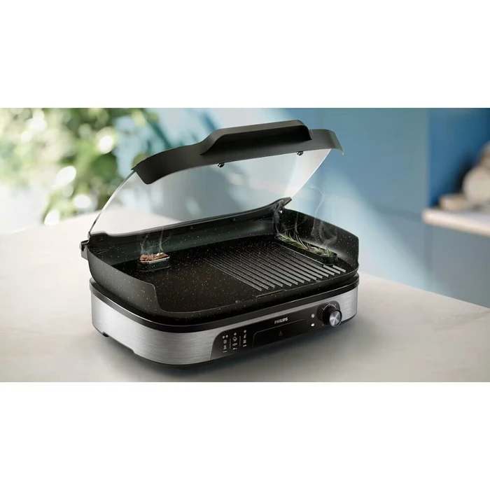 Philips Γκριλ HD6212 90 Μαύρο 2400 W