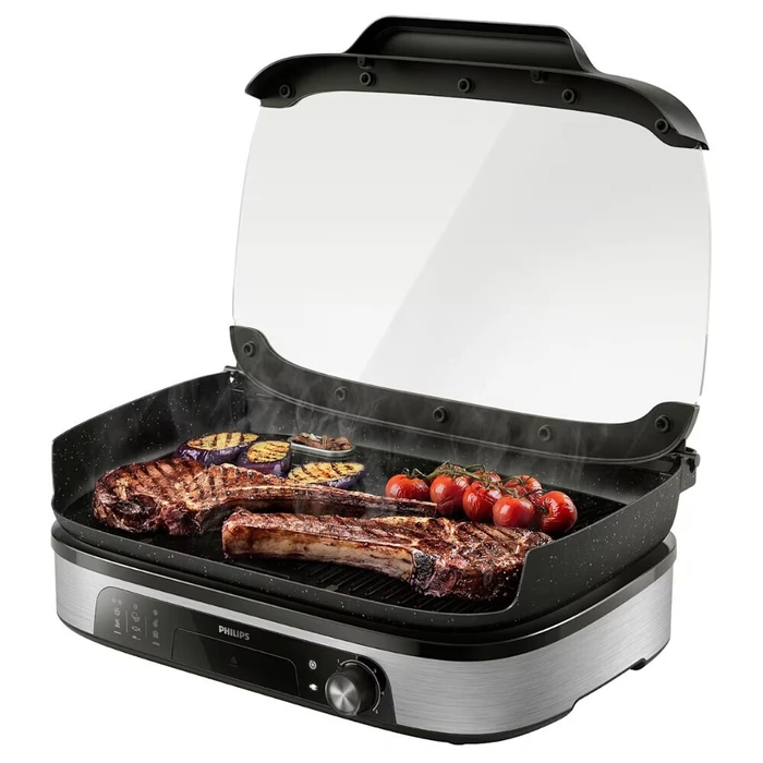 Philips Γκριλ HD6212 90 Μαύρο 2400 W