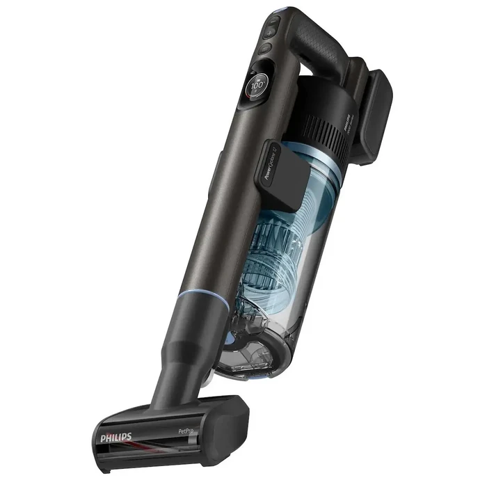 Philips 2‑σε‑1 Stick Σκούπα XC7163/01 (Στεγνό & Υγρό, Bagless, Μπλε)