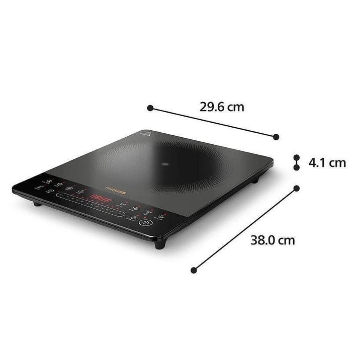 Philips Induction Hob HD5850/90 - 2000W, Black