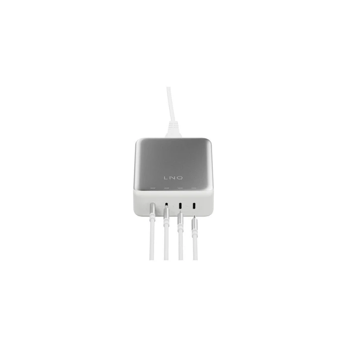 LinQ Hub 4 Θυρών με σύνδεση USB-C Λευκό LQDC240
