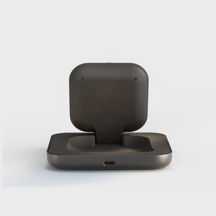 Zens Ασύρματος Φορτιστής Qi2 15W Μαύρος (Nightstand)
