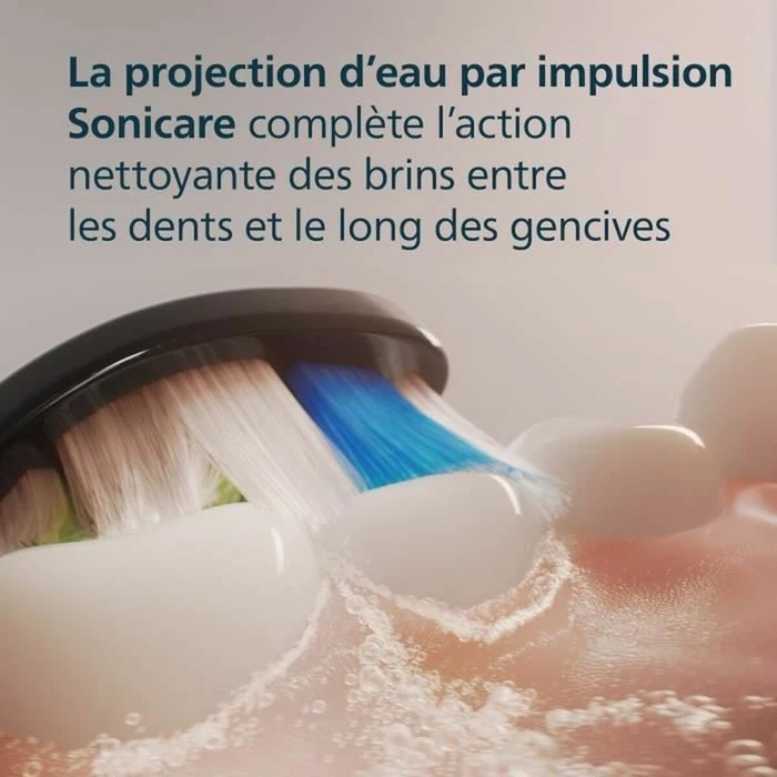 Philips Sonicare Optimal Ανταλλακτικές Κεφαλές για Ηλεκτρική Οδοντόβουρτσα Black HX6066/88 - 6 τεμάχια