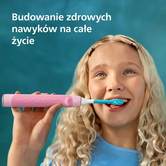 Philips Sonicare Παιδική Ηλεκτρική Οδοντόβουρτσα HX6600/11 Ροζ