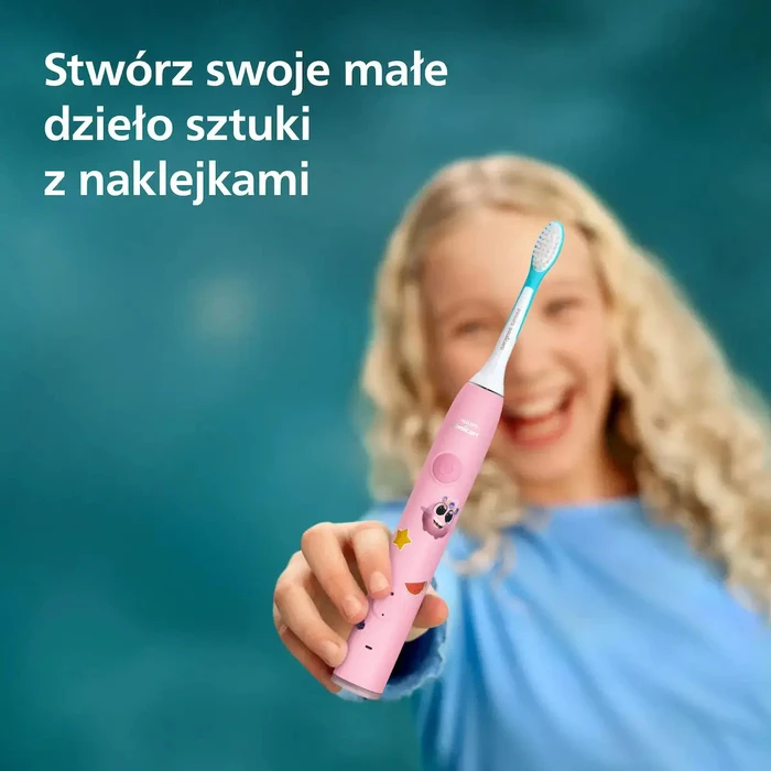 Philips Sonicare Παιδική Ηλεκτρική Οδοντόβουρτσα HX6600/11 Ροζ