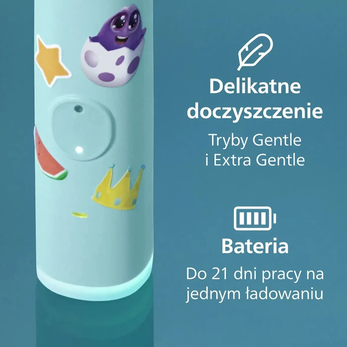 Philips Sonicare Παιδική Ηλεκτρική Οδοντόβουρτσα HX6600/13 μπλε