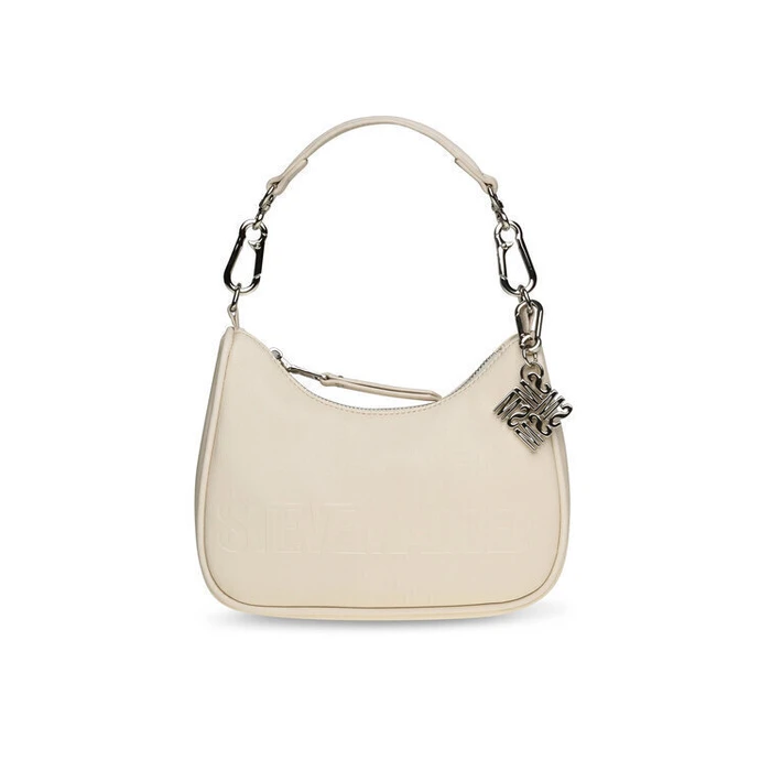 Steve Madden Γυναικεία Τσάντα Ώμου Εκρού SM13001153-BNS