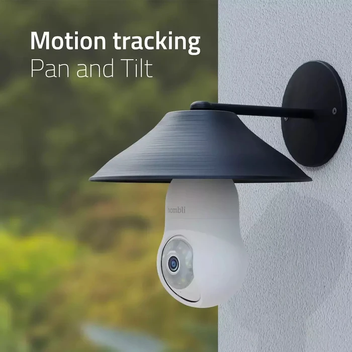 Hombli IP Κάμερα Λάμπα E27 Wi-Fi 3.7MP (Κρυφή Κάμερα Παρακολούθησης)