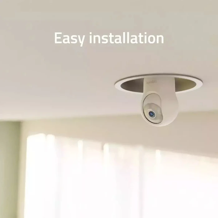 Hombli IP Κάμερα Λάμπα E27 Wi-Fi 3.7MP (Κρυφή Κάμερα Παρακολούθησης)