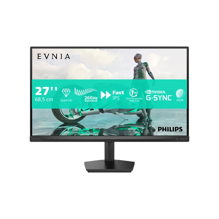 Philips 68,5cm (27") 27M2N3500PF/00 Gaming Οθόνη QHD 2560x1440 IPS 260Hz G-SYNC