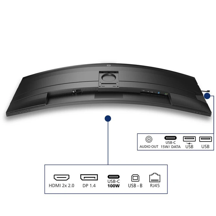 Philips 49B2U5900C Οθόνη 48,8" SuperWide 32:9 VA Curved 5120x1440 4ms DisplayHDR 400 USB-C SmartKVM