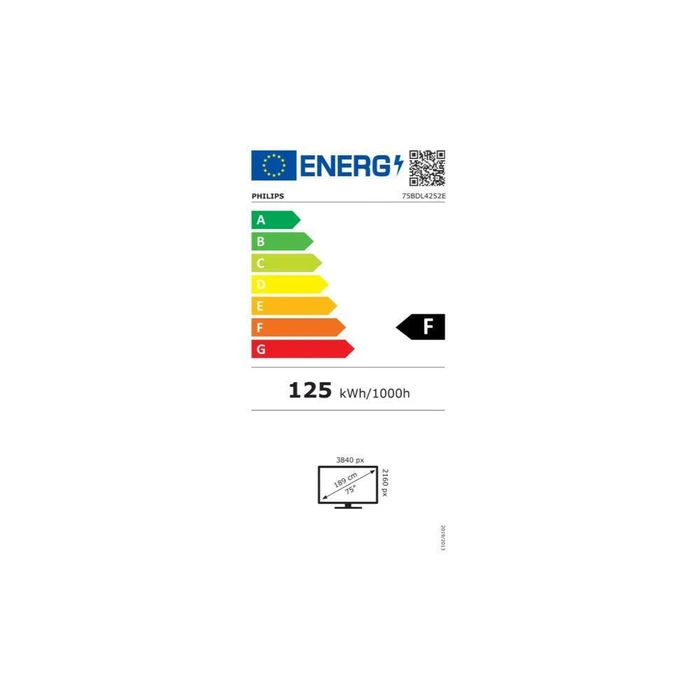 Philips Eline Διαδραστικός Πίνακας Αφής 75" Android 75BDL4252E/00