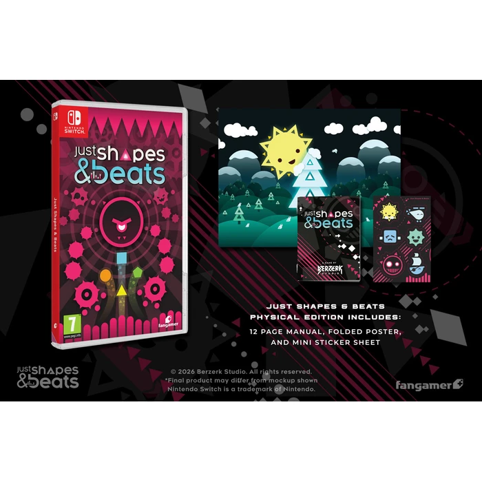 Just Shapes & Beats - Nintendo Switch (Φυσική Έκδοση, Standard)