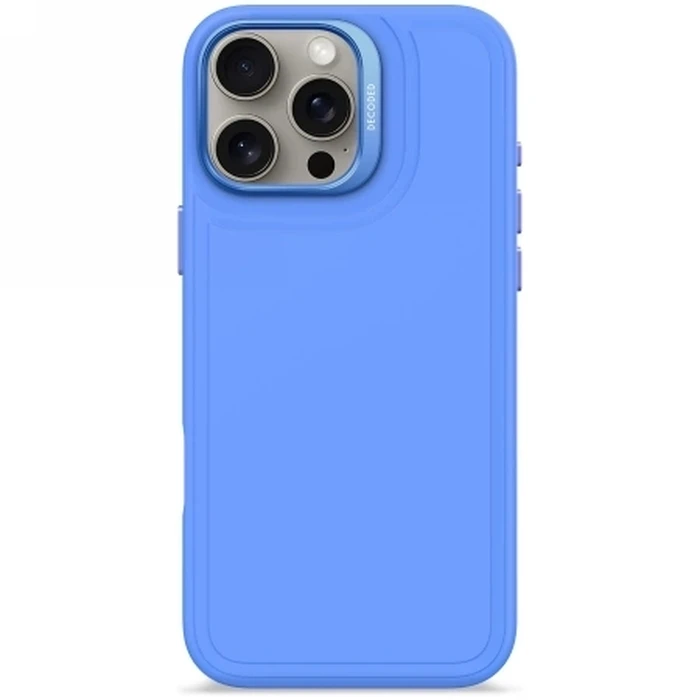 Decoded Θήκη Σιλικόνης Μπλε (iPhone 16 Pro Max)