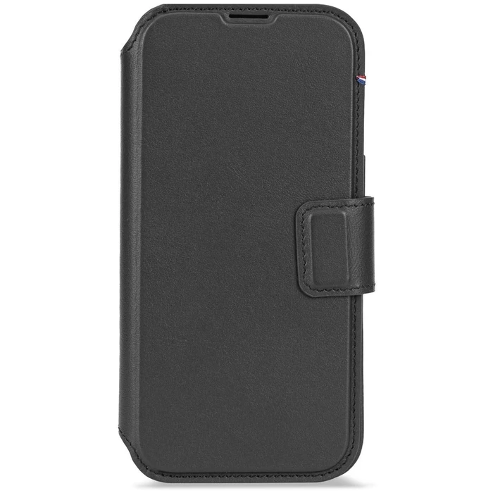 Decoded Αφαιρούμενο Wallet Πορτοφόλι Δερμάτινο / Tempered Glass / Πλαστικό 1.2mm Μαύρο (iPhone 17)