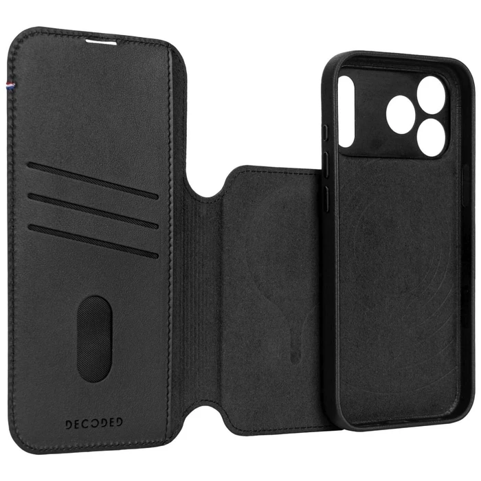 Decoded Detachable Wallet Μεταλλικό 1.2mm Μαύρο (iPhone 17 Pro Max)
