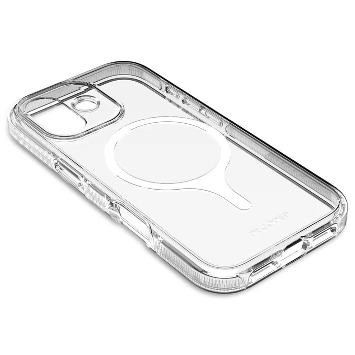 Θήκες & τσάντες για smartphones Decoded DropTec Transparent Backcover για Apple iPhone 17, Transparent, MagSafe compatible