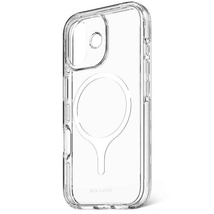 Θήκες & τσάντες για smartphones Decoded DropTec Transparent Backcover για Apple iPhone 17, Transparent, MagSafe compatible