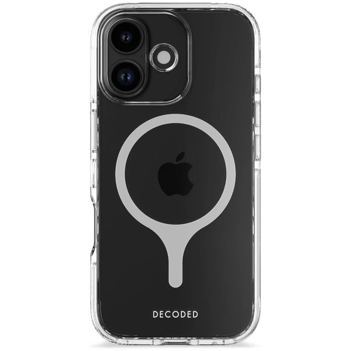 Θήκες & τσάντες για smartphones Decoded DropTec Transparent Backcover για Apple iPhone 17, Transparent, MagSafe compatible