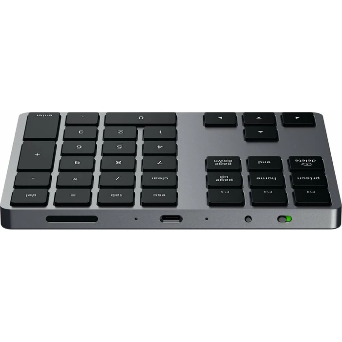 Satechi Aluminum Extended Ασύρματο Bluetooth Αριθμητικό Πληκτρολόγιο - Γκρι