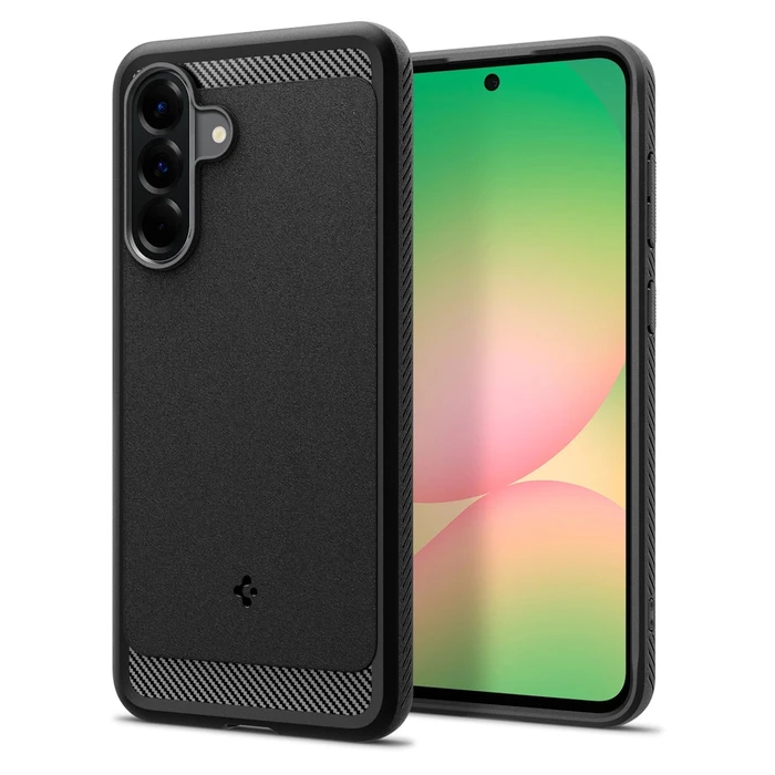 Spigen Rugged Armor Θήκη Πλάτης Σιλικόνης 2mm Μαύρο (Samsung Galaxy A56) ACS09225