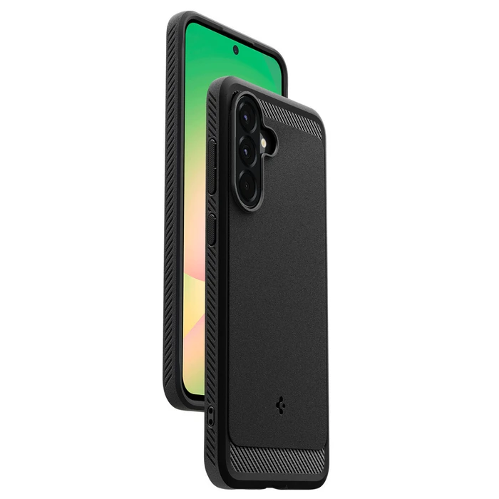 Spigen Rugged Armor Θήκη Πλάτης Σιλικόνης 2mm Μαύρο (Samsung Galaxy A56) ACS09225