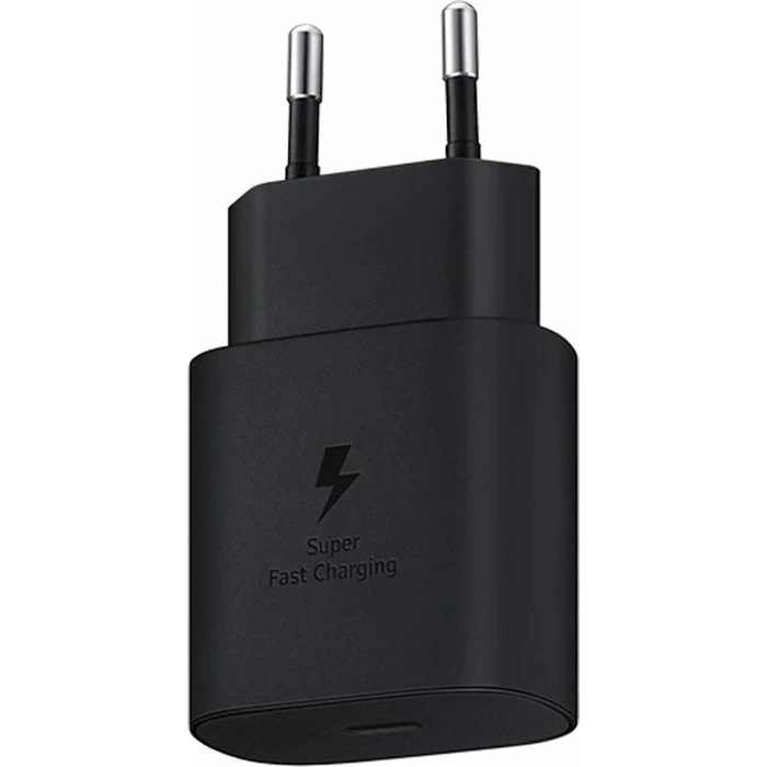 Samsung PD 25W USB-C to USB-C Wall Charger with USB-C Cable - Black (EP-TA800XBE)