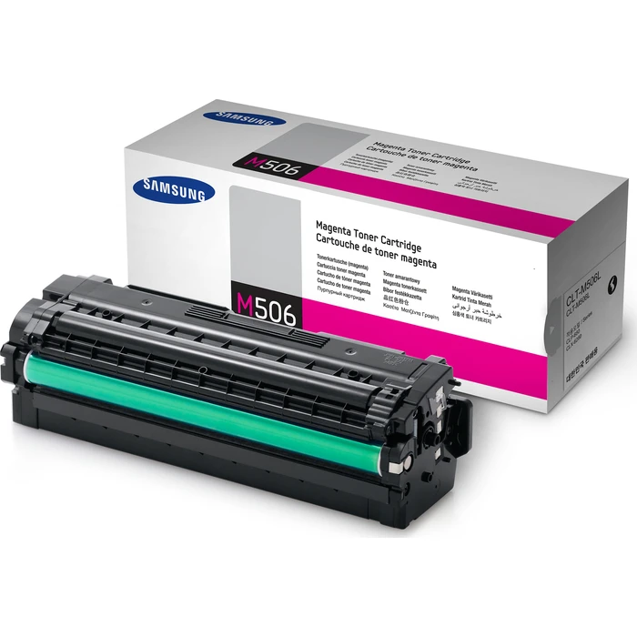 Samsung CLT-M506L Γνήσιο Toner Ματζέντα High Yield 3500 Σελίδων (SU305A)