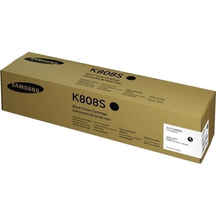Samsung CLT-K808S Genuine Black Laser Printer Toner Cartridge - 23,000 Pages (SS600A)