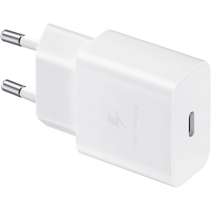 Samsung Φορτιστής Τοίχου USB-C 15W Power Delivery Λευκός EP-T1510N