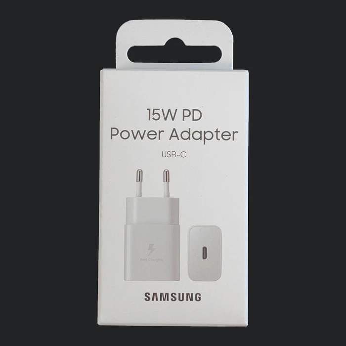 Samsung Φορτιστής Τοίχου USB-C 15W Power Delivery Λευκός EP-T1510N