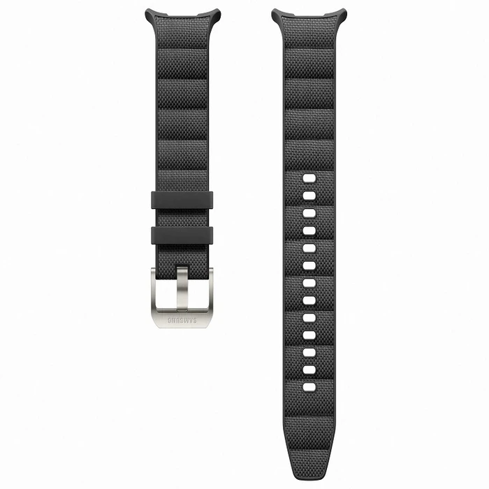 Samsung PeakForm Silicone Band for Galaxy Watch Ultra / Ultra 2 - Dark Gray (ET-SBL70MBEGEU)